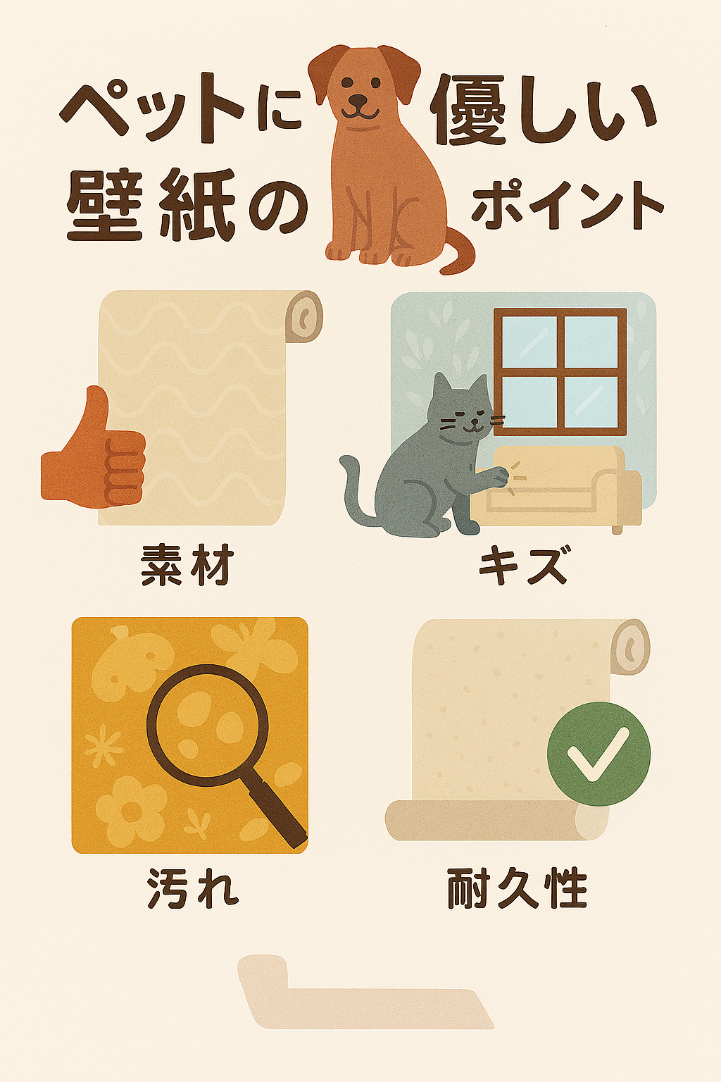 壁紙選びのポイント